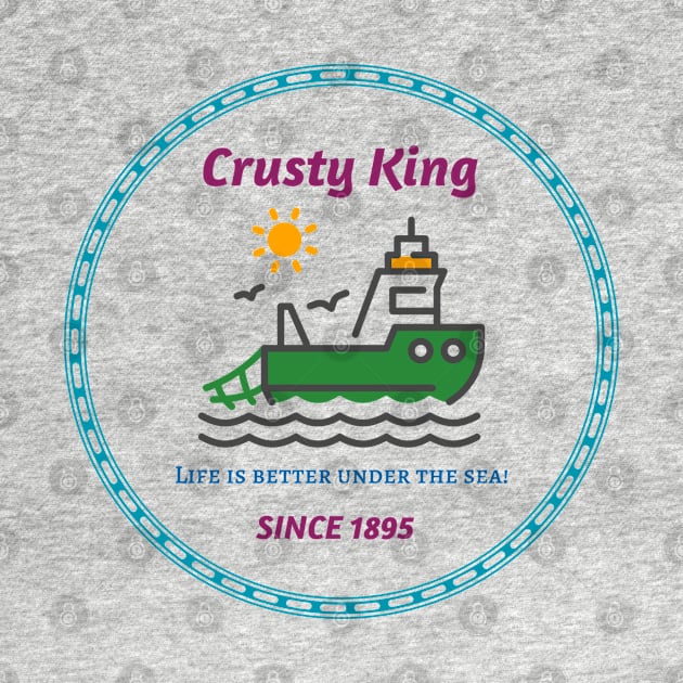 Krusty King Fishing since 1895 by John Byrne